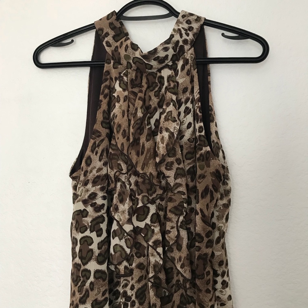 Byer California leopard print top | L